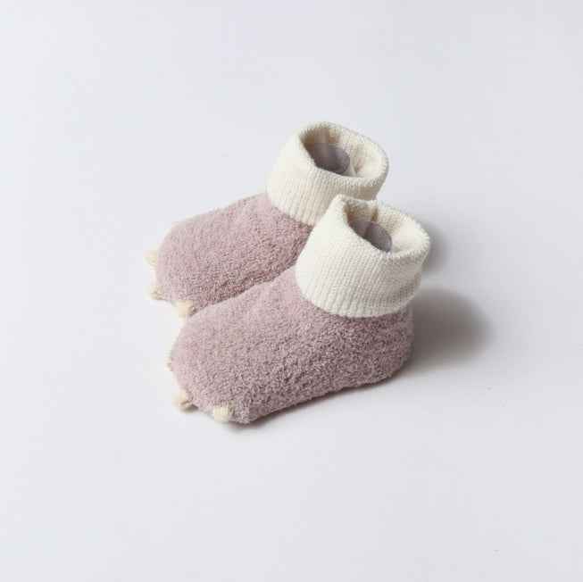 Warm Baby Socks – Fuzzy Non-Slip Cosy Booties (1 Pair)