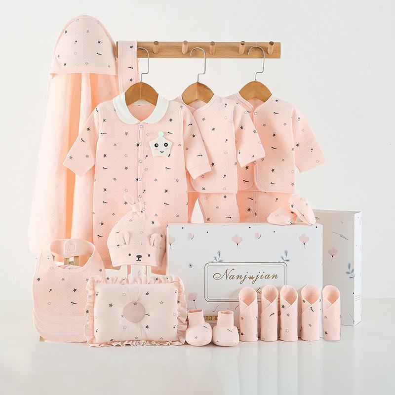 Complete Newborn Baby Gift Box – Essential Clothing & Accessories Set (24 Pieces)