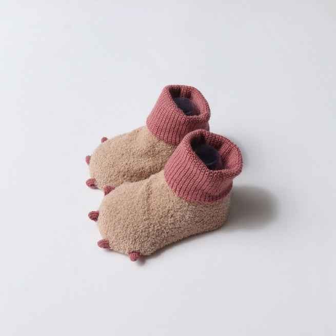 Warm Baby Socks – Fuzzy Non-Slip Cosy Booties (1 Pair)