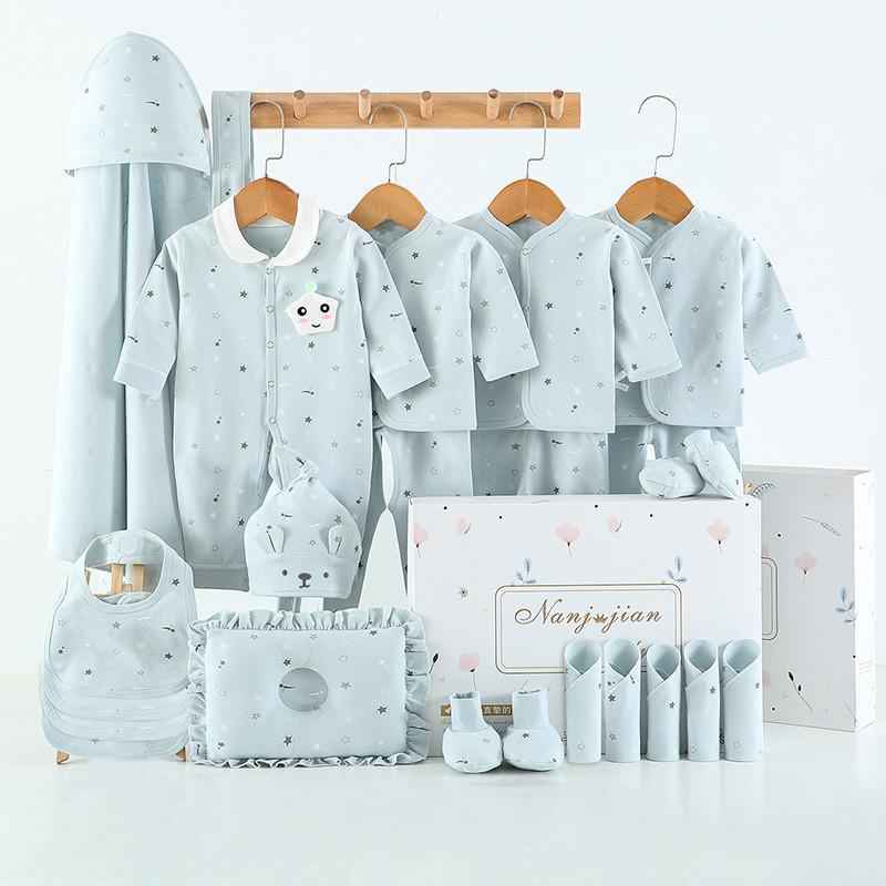 Complete Newborn Baby Gift Box – Essential Clothing & Accessories Set (24 Pieces)