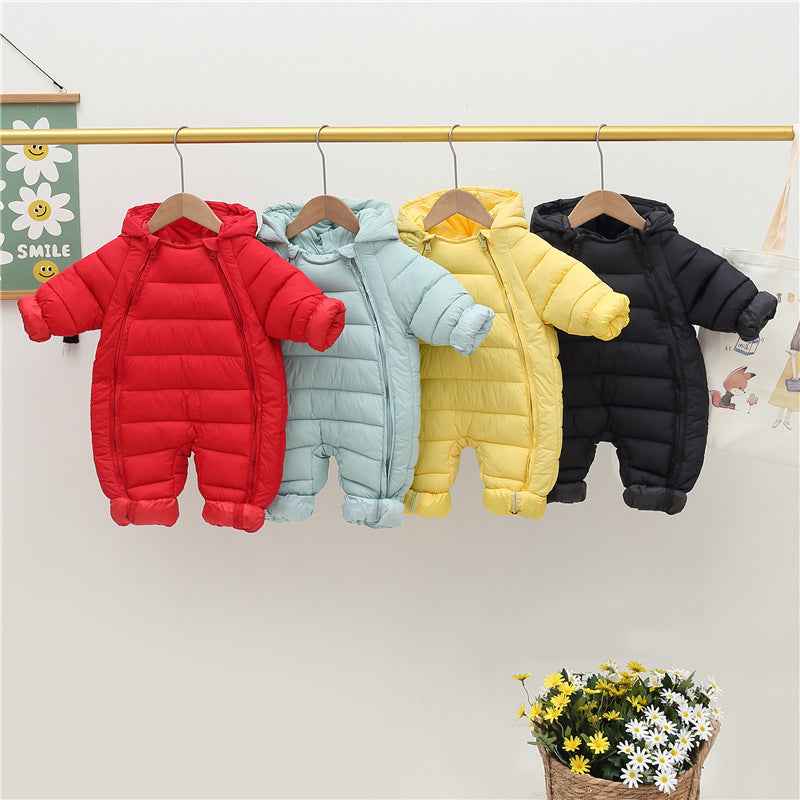 Newborn Cotton Baby Suit – Warm & Cozy One-Piece