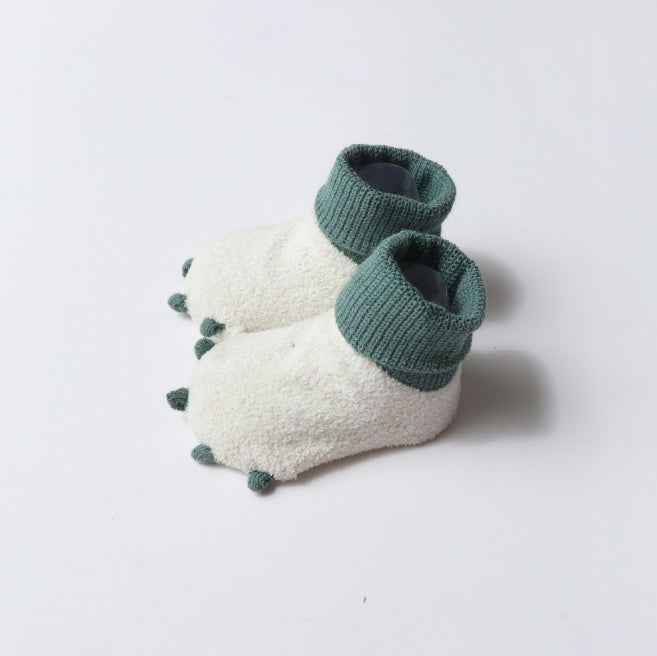 Warm Baby Socks – Fuzzy Non-Slip Cosy Booties (1 Pair)