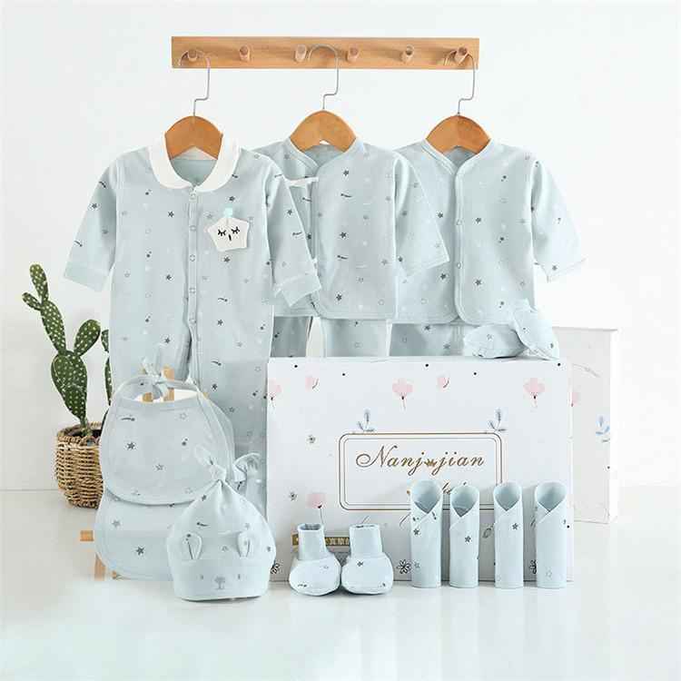 Complete Newborn Baby Gift Box – Essential Clothing & Accessories Set (24 Pieces)