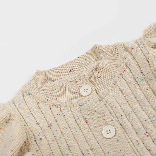 Baby Knitted Autumn Jumpsuit – Soft Cotton Blend for Cosy Days