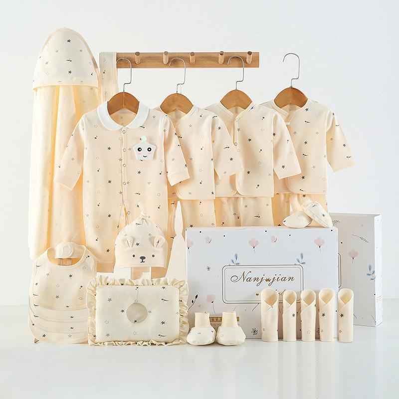 Complete Newborn Baby Gift Box – Essential Clothing & Accessories Set (24 Pieces)