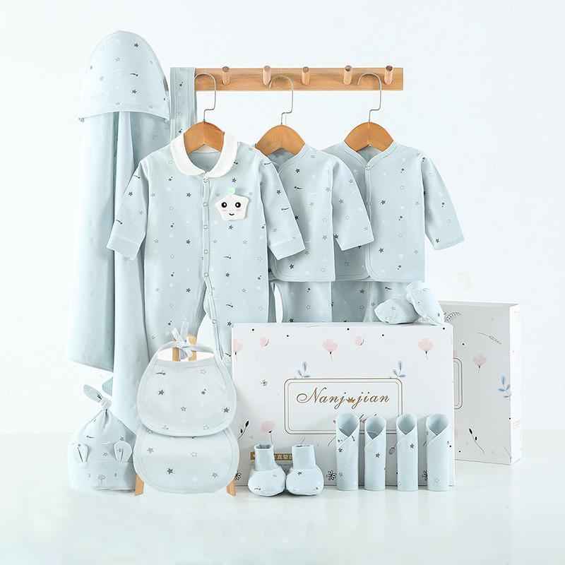 Complete Newborn Baby Gift Box – Essential Clothing & Accessories Set (24 Pieces)