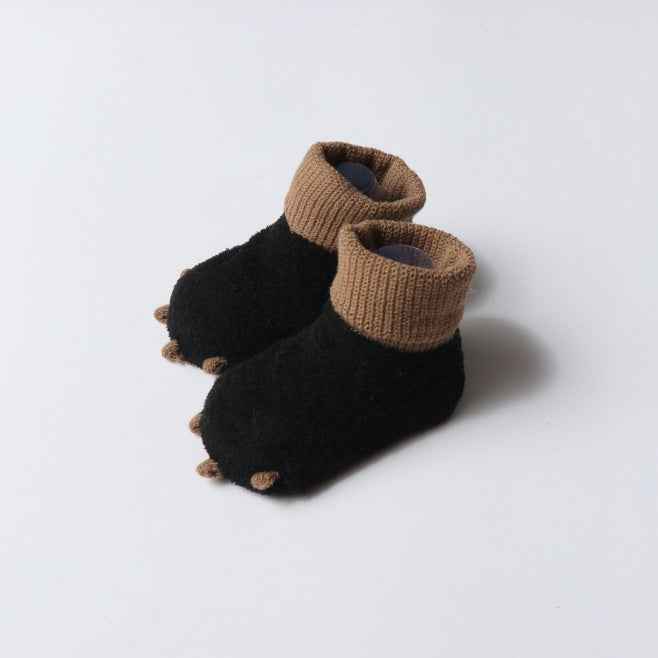 Warm Baby Socks – Fuzzy Non-Slip Cosy Booties (1 Pair)