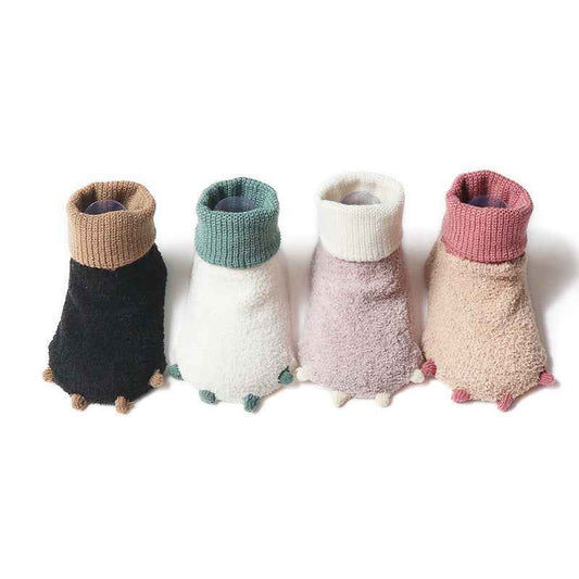 Warm Baby Socks – Fuzzy Non-Slip Cosy Booties (1 Pair)