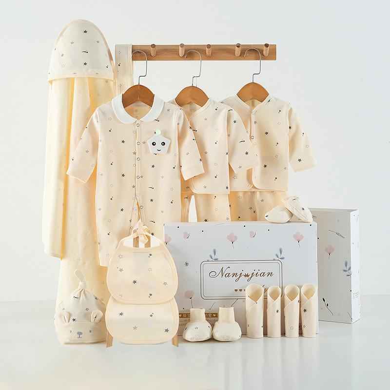 Complete Newborn Baby Gift Box – Essential Clothing & Accessories Set (24 Pieces)