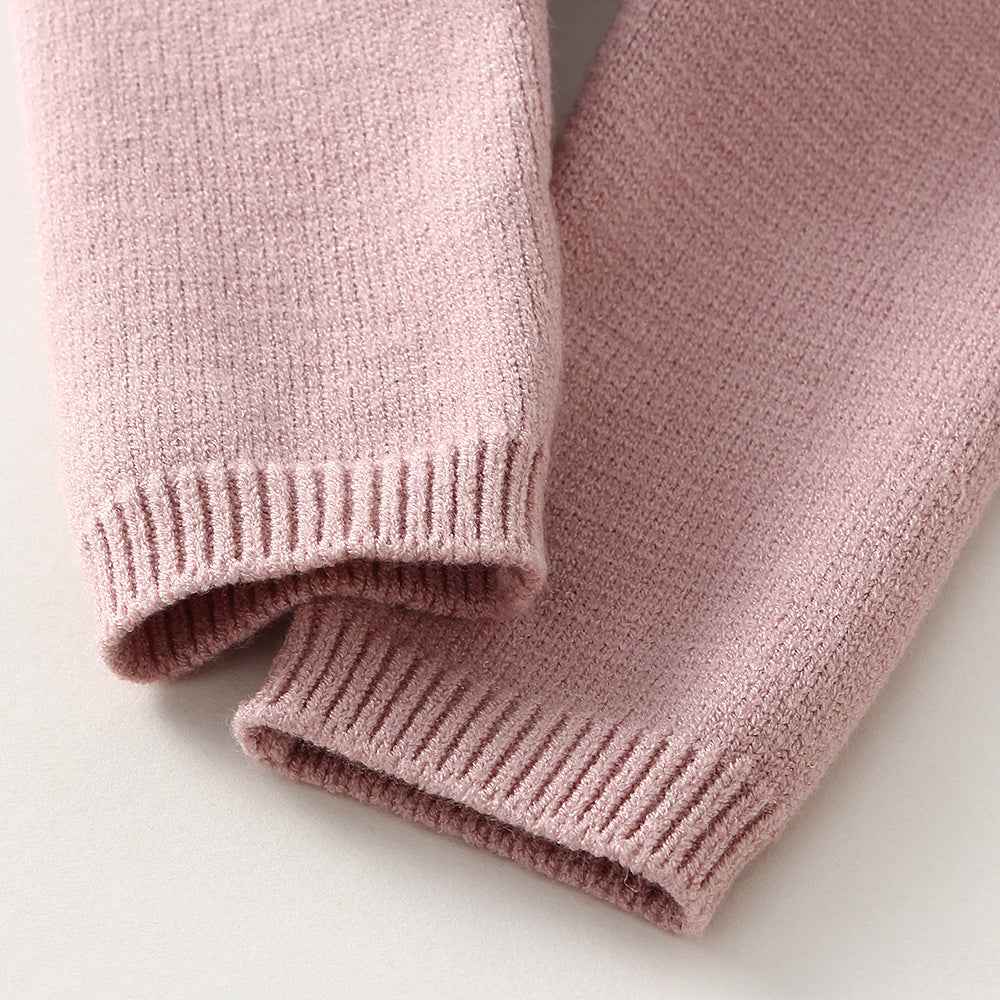 Bobble Knit Baby Set – Sweater & Leggings Two-Piece