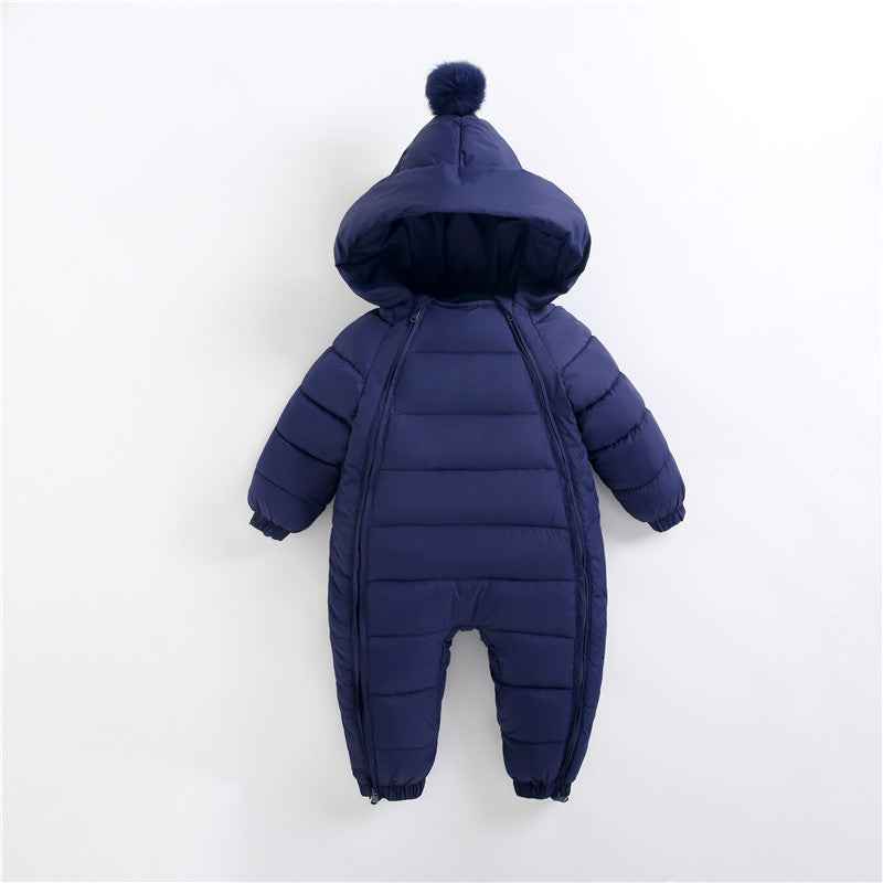 Newborn Cotton Baby Suit – Warm & Cozy One-Piece